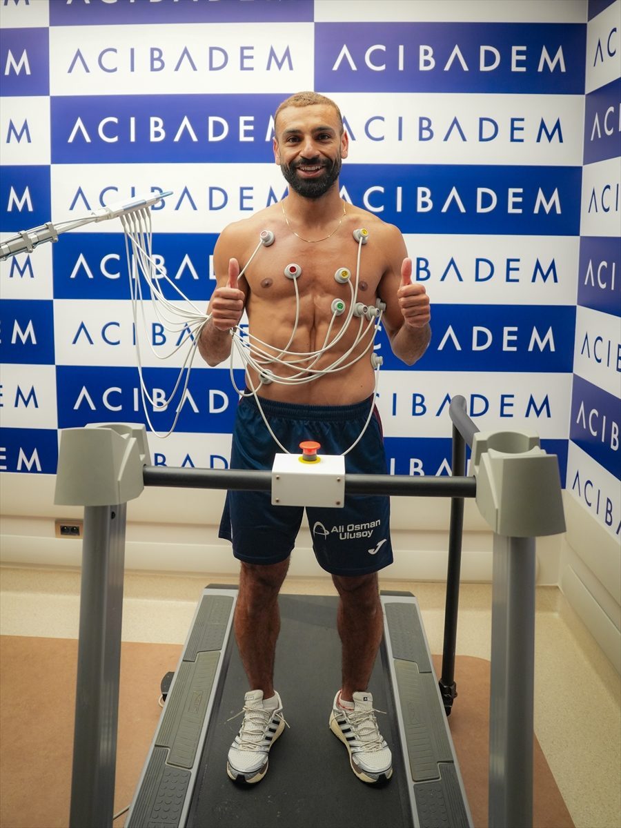 Muhammed Salah sağlık kontrolünden geçti