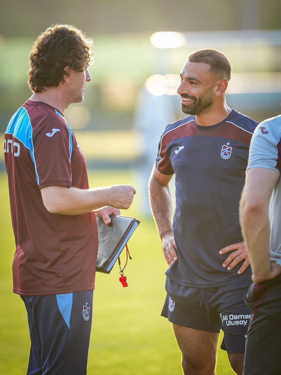 Muhammed Salah, Trabzonspor’da ilk antrenmanına çıktı