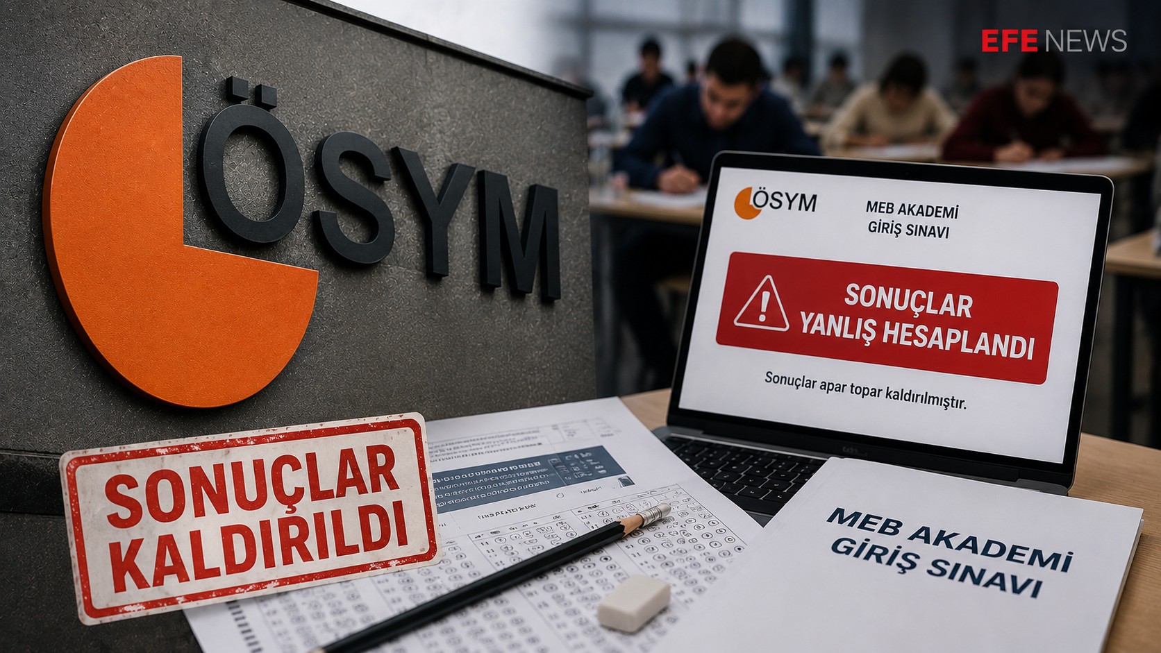 ÖSYM Apar Topar Kaldırdı: MEB Akademi Giriş Sınavı Sonuçları Yanlış Hesaplandı