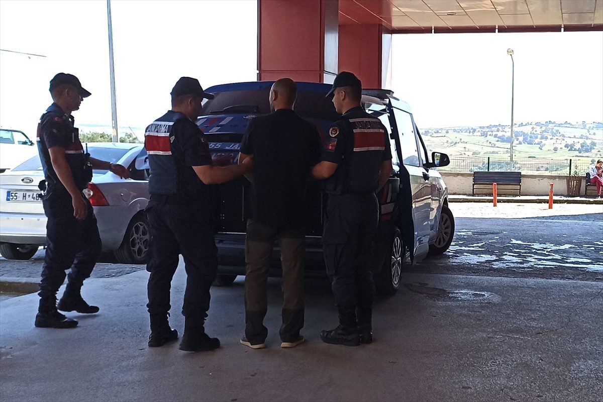 Samsun’da 12 yıl hapis cezası bulunan firari hükümlü yakalandı