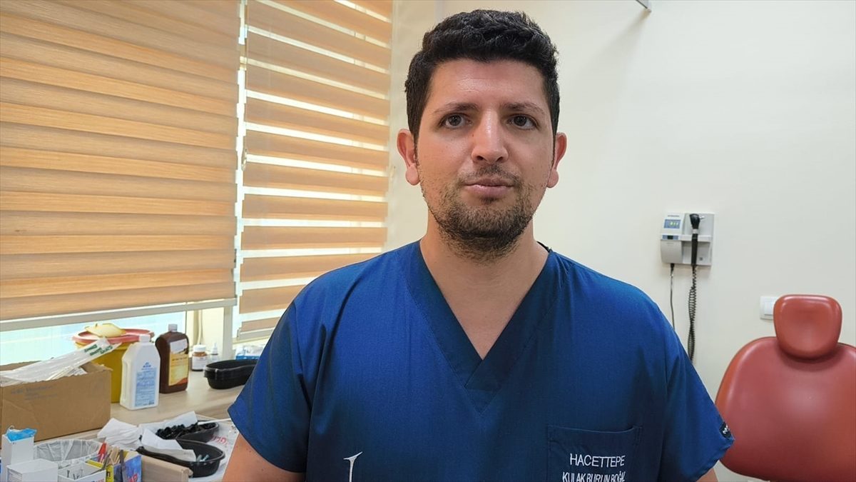 Siirt’te boğazına sülük kaçan çocuk tedavisinin ardından taburcu edildi