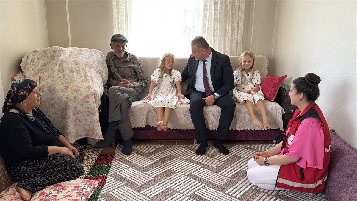Sosyal medyada ilgi gören Adıyamanlı Doğan ailesine “Aile Yılı” ziyareti
