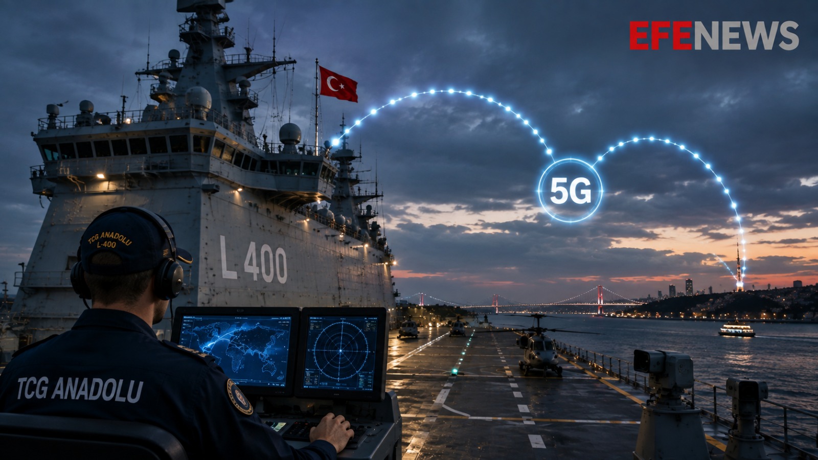 TCG Anadolu’da tarihi an: Turkcell 5G ile uzaktan robotik cerrahi köprüsü