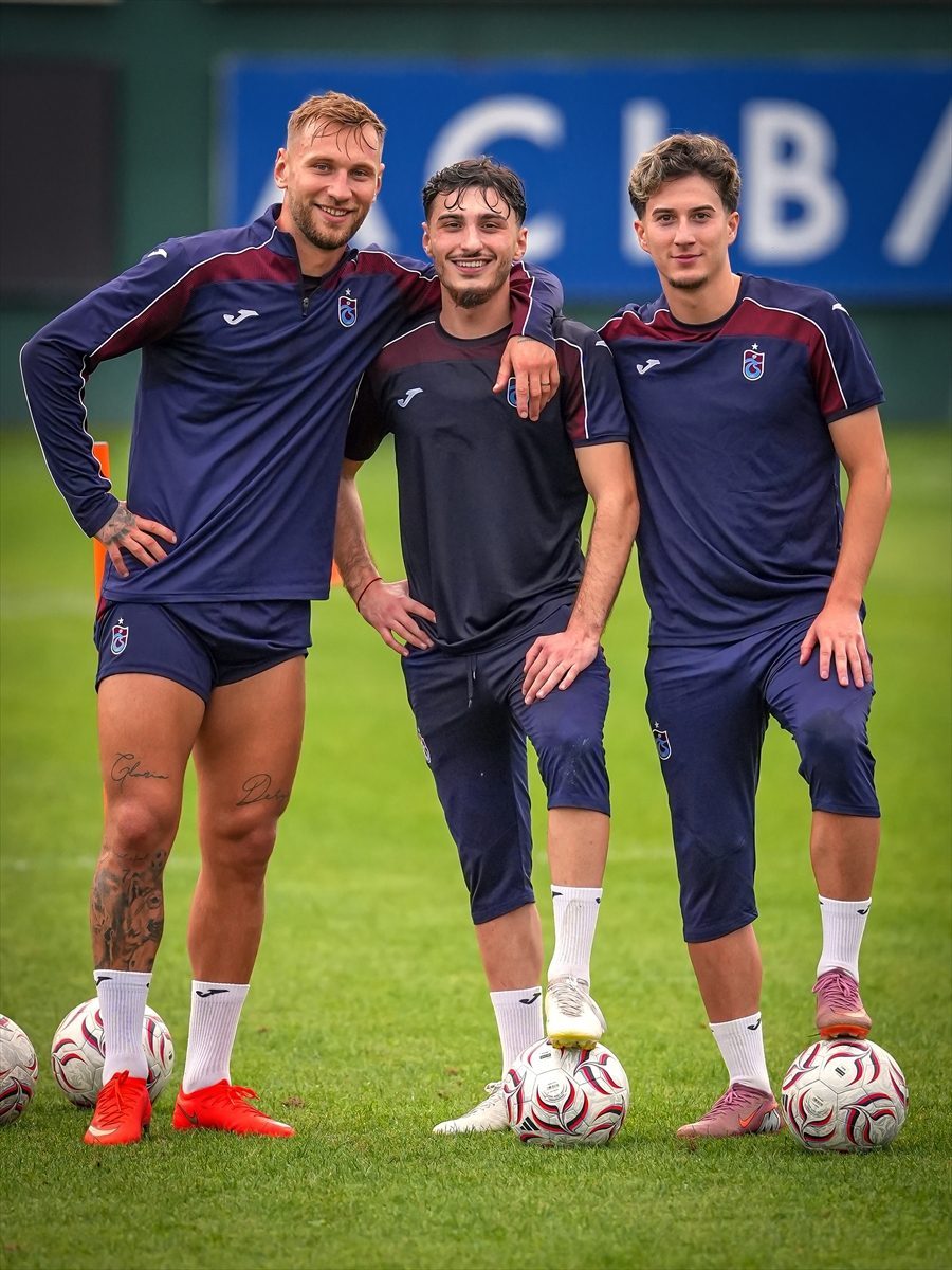Trabzonspor, Ferencvaros maçı hazırlıklarını sürdürdü
