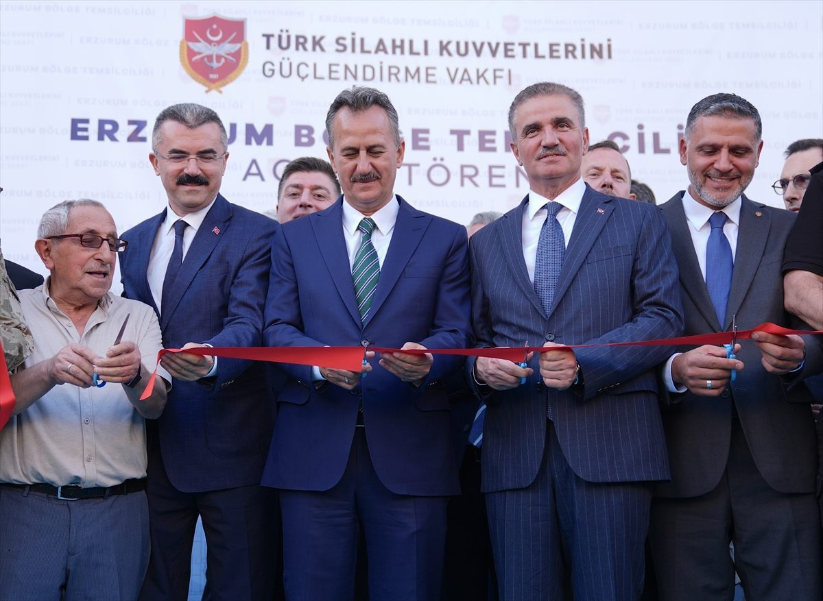 Türk Silahlı Kuvvetlerini Güçlendirme Vakfı Erzurum Bölge Temsilciliği açıldı