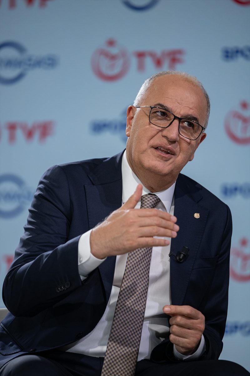 TVF Başkanı Mehmet Akif Üstündağ, AA Spor Masası’nın konuğu oldu: