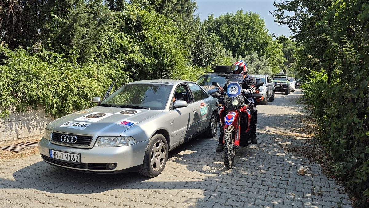 Uluslararası Anatolian Drive Rallisi ile Anadolu Dostluk Rallisi Muğla’da mola verdi
