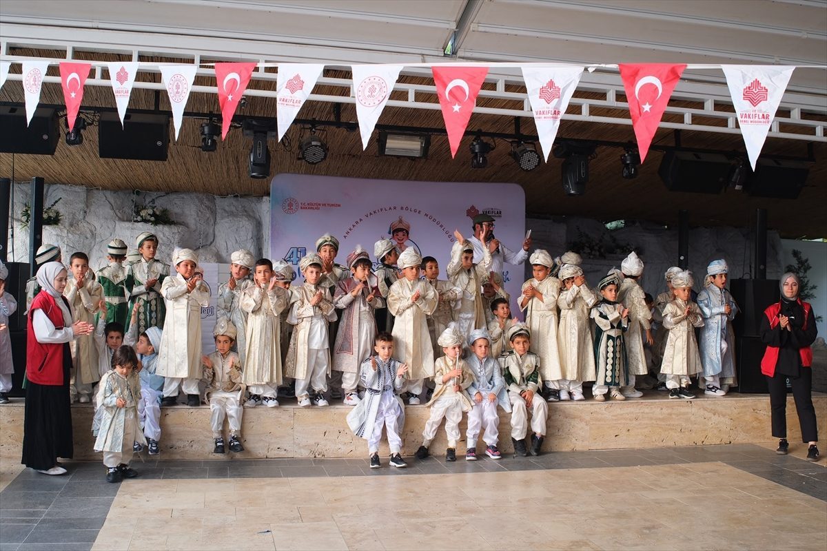 Vakıflar Genel Müdürlüğü Ankara’da sünnet şöleni düzenledi