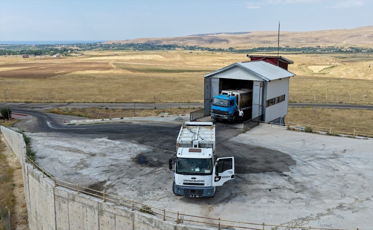 Van’da 7 ayda 138 bin ton evsel atık bertaraf edildi