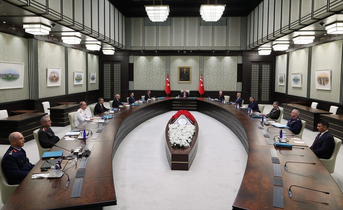 Yüksek Askeri Şura, Cumhurbaşkanı Erdoğan başkanlığında toplandı