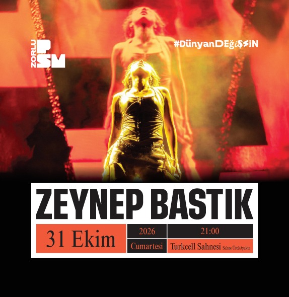 Türk pop müziğinin güçlü ismi Zeynep Bastık, 31 Ekim’de Zorlu PSM’de!